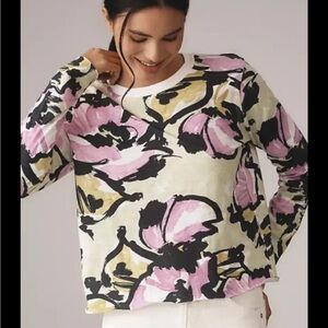 NWT Anthropology Maeve The Caitlin Boxy Tee